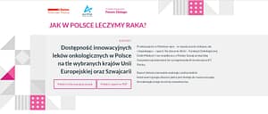 Opublikowaliśmy raport „Jak w Polsce leczymy raka?”. Jako pierwsi zebraliśmy twarde dane, które pozwoliły na ocenę polskiego systemu ochrony zdrowia.
