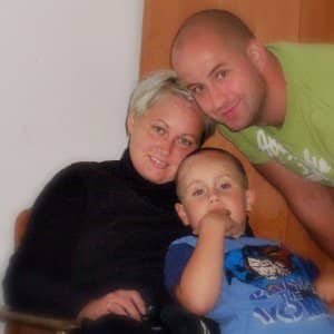 ania z rodziną
