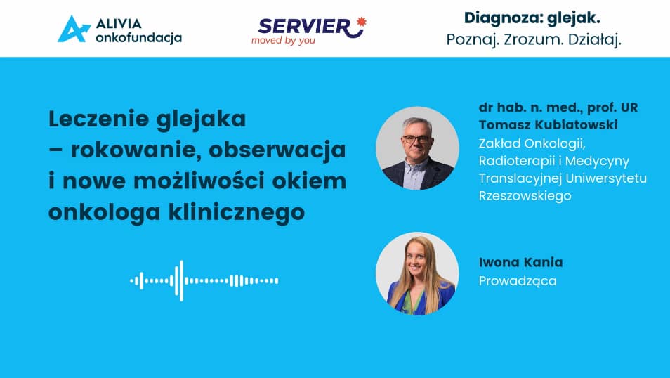 Okładka YT Leczenie glejaka rokowania