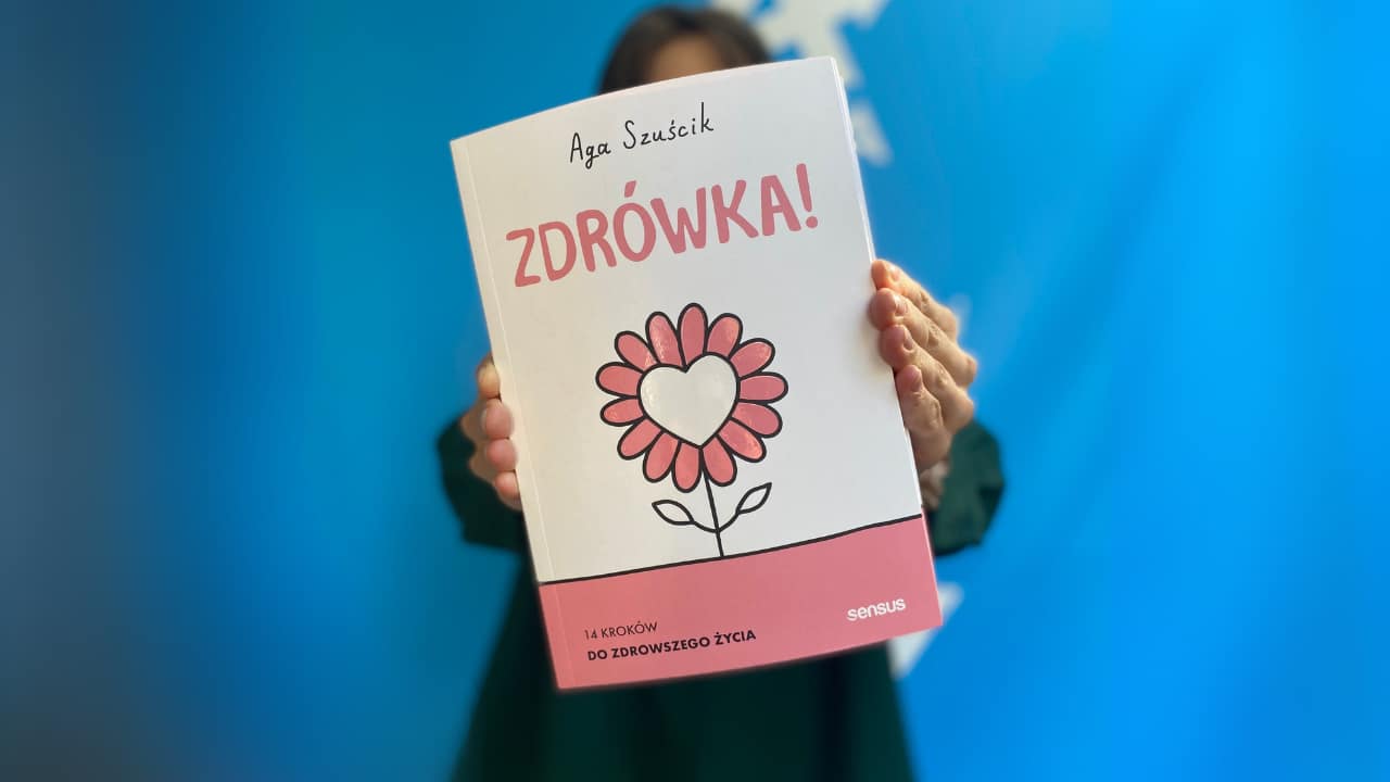 Onkofundacja Alivia patronem książki Agi Szuścik „Zdrówka! 14 kroków do zdrowszego życia”!