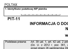 formularz pit-11