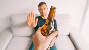 No al alcohol